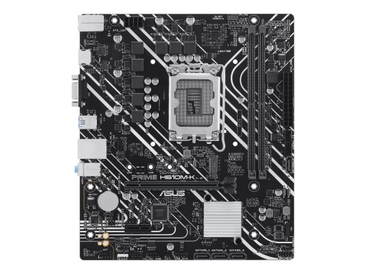 Asus Processor family Intel | Processor socket LGA1700 | DDR5 DIMM | Supported hard disk drive interfaces SATA, M.2 | Number of SATA connectors 4