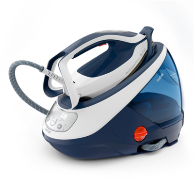 TEFAL | Steam Generator | GV9221E0 Pro Express Protect | 2600 W | 1.8 L | 7.6 bar | Vertical steam function | Calc-clean function | Blue / White