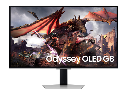 Samsung | LS32DG802SUXDU | 32 " | OLED | 4K | 16:9 | 240 Hz | 0.03 ms | 3840 x 2160 pixels | 200 cd / m² | HDMI ports quantity 2 | Silver