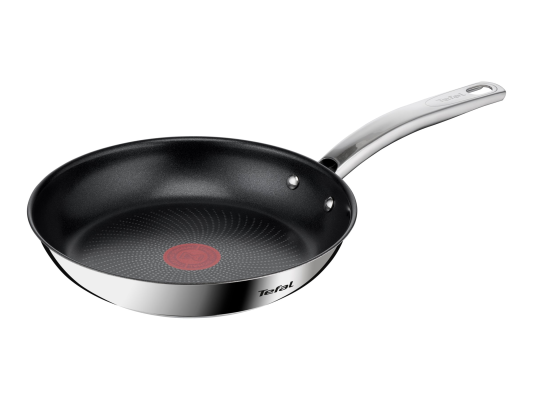 TEFAL | Frying Pan | B8170444 Intuition | Frying | Diameter 24 cm | Suitable for induction hob | Fixed handle | Black