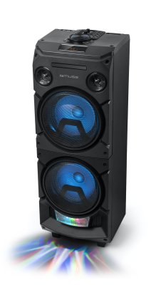Muse | Portable Party Box Speaker | M-1937 DJ | 600 W | Bluetooth | Black | Portable | Wireless connection