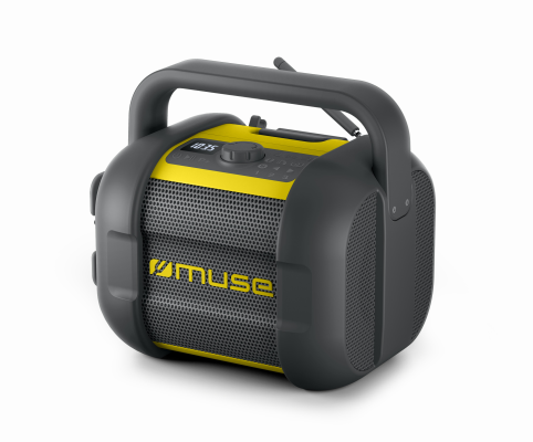 Muse | Jobsite Bluetooth Radio | M-968 BTY | 40 W | Bluetooth | NFC features
