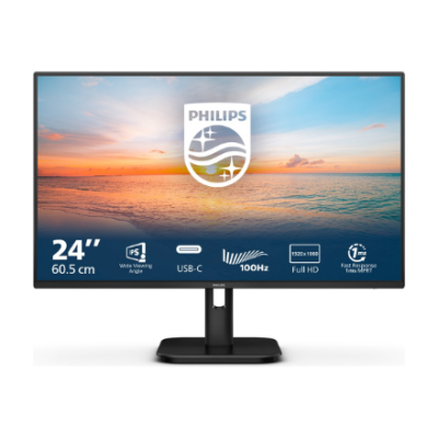 Philips | 24E1N1300A / 00 | 24 " | IPS | 16:9 | 100 Hz | 4 ms | 1920 x 1080 pixels | 250 cd / m² | HDMI ports quantity 1