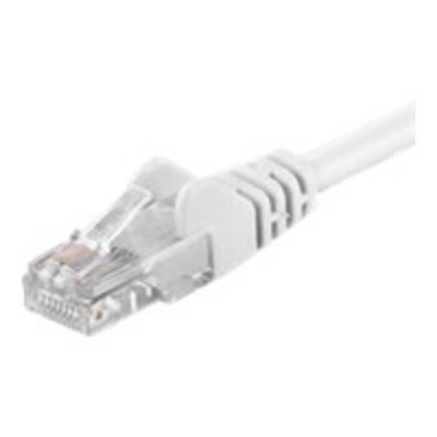 Goobay Patch Cable | 68633 CAT 6 U / UTP | PVC | Cable length: 1 m | White