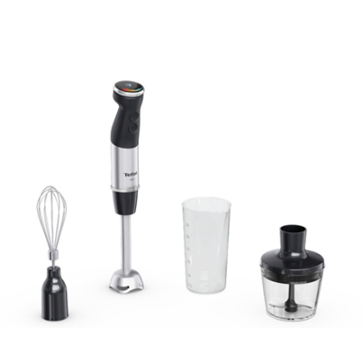 TEFAL | Hand Blender | Quickchef+ HB673830 | Hand Blender | 1000 W | Number of speeds 20 | Turbo mode | Black / Stainless Steel