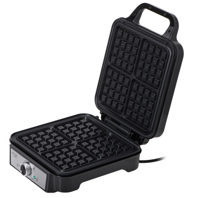 Adler Waffle Maker | AD 3083 | 1800 W | Number of pastry 4 | Belgium | Silver / Black