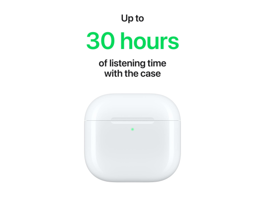 Apple | AirPods 4 | Bluetooth | In-Ear | Noise canceling | Wireless | White
