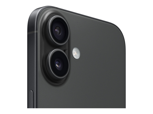 Apple iPhone 16 | Black | 6.1 " | Super Retina XDR | 2556 x 1179 pixels | A18 | Internal RAM 8 GB | 128 GB | Dual SIM | 4G | 5G | Main camera resolution 48+12 MP | Secondary camera resolution 12 MP | iOS | 18