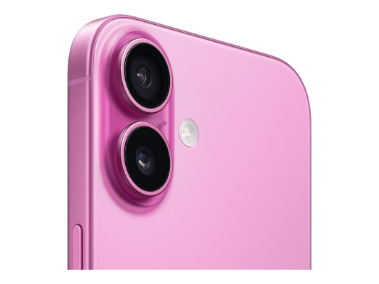 Apple iPhone 16 | Pink | 6.1 " | Super Retina XDR display | 2556 x 1179 pixels | A18 | Internal RAM 8 GB | 256 GB | Dual SIM | 4G | 5G | Main camera resolution 48+12 MP | Secondary camera resolution 12 MP | iOS | 18