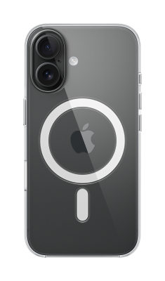 Apple Case with MagSafe | Apple | iPhone 16 | Polycarbonate | Clear