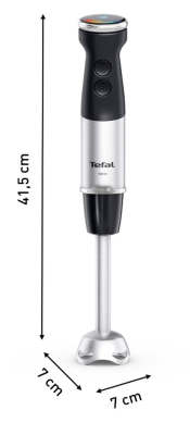 TEFAL | Hand Blender | HB671830 | Hand Blender | 1000 W | Number of speeds 20 | Turbo mode | Black / Stainless Steel