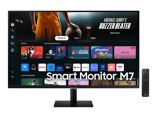 Samsung | LS32DM702UUXDU | 32 " | VA | 16:9 | 60 Hz | 4 ms | 3840 x 2160 pixels | 300 cd / m² | HDMI ports quantity 2 | Black