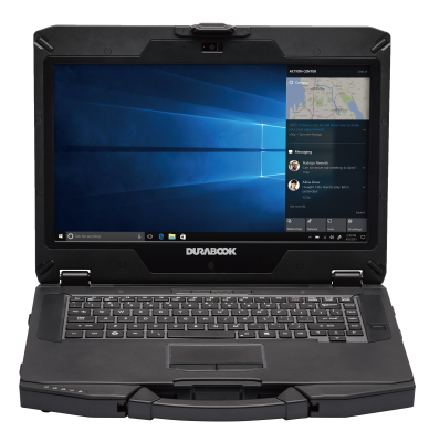 Durabook | S14I | Black | 14 " | Touchscreen | FHD | 1920 x 1080 pixels | Intel Core Ultra 5 | 125U | 16 GB | DDR5 | Solid-state drive capacity 256 GB | Intel Iris Xe Graphics | Windows 11 Pro | 802.11be | Bluetooth version 5