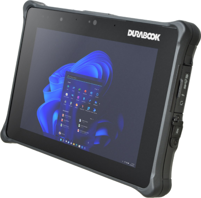 Durabook | Rugged Tablet | R8-EX | 8 " | Black | LCD | 1280 x 800 pixels | Intel Core i5 | i5-1230U | 8 GB | LPDDR4x | 128 GB | Wi-Fi | Front camera | Bluetooth | 5.3 | Windows 11 Pro | Warranty 36 month(s)
