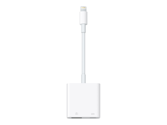 Apple Lightning to USB 3 Camera Adapter | White