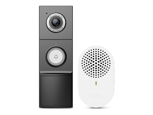 TP-LINK | Video Doorbell Camera | Tapo D235 | 5 MP | 1.18mm / F1.8 | IP66 | H.264 | Micro SD, Max. 512