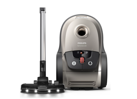 Philips Vacuum cleaner | XD8152 / 12 | Bagged | Power 900 W | Dust capacity 4 L | Pearl Metal