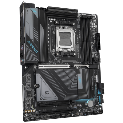 Gigabyte X870 GAMING X WIFI7 | Processor family AMD | Processor socket AM5 | DDR5 DIMM | Supported hard disk drive interfaces SATA, M.2 | Number of SATA connectors 4