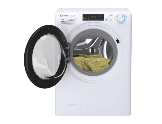 Candy Washing Machine with Dryer | CSHW4645TWB3 / 1-S | Energy efficiency class C / E | Front loading | Washing capacity 6 kg | 1400 RPM | Depth 45 cm | Width 60 cm | Display | Digit | Drying system | Drying capacity 4 kg | Steam f