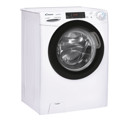 Candy Washing Machine with Dryer | CSHW4645TWB3 / 1-S | Energy efficiency class C / E | Front loading | Washing capacity 6 kg | 1400 RPM | Depth 45 cm | Width 60 cm | Display | Digit | Drying system | Drying capacity 4 kg | Steam f