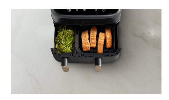 Philips Airfryer | NA352 / 00 | Power 2750 W | Capacity 9 L | Rapid Air technology | Charcoal Grey / Copper