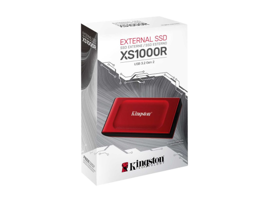 Kingston External SSD | SXS1000R | 2000 GB | Solid-state drive interface USB 3.2 Gen 2 | Read speed 1050 MB / s | Write speed 1000 MB / s