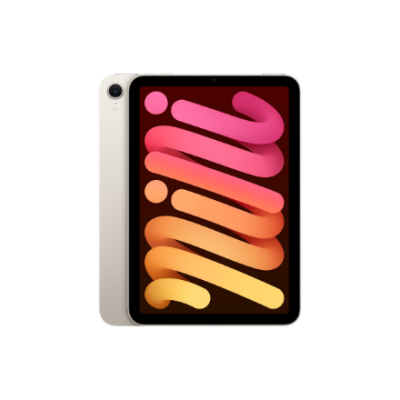 Apple | iPad mini | 8.3 " | Starlight | IPS | 2266 x 1488 pixels | Apple A17 Pro | 512 GB | Wi-Fi | Front camera | 12 MP | Rear camera | 12 MP | Bluetooth | 5.3 | iPadOS | USB-C charging cable