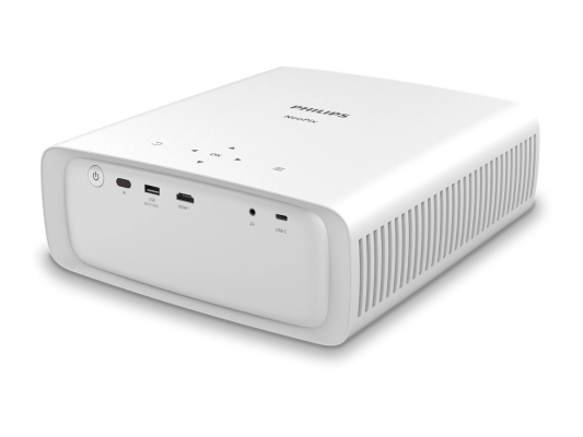 Philips | NeoPix 550 | Full HD (1920x1080) | 500 ANSI lumens | 3000:1 | White | Wi-Fi