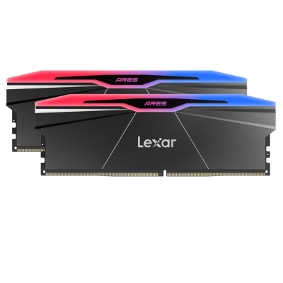 Lexar Memory with heatsink and RGB lighting | ARES | 48 GB | DDR5 | 8000 MHz | PC / server | Registered No | ECC No