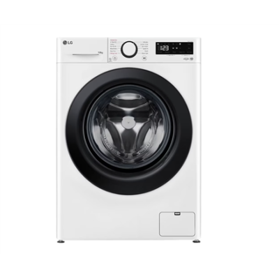 LG Washing Machine | F4WR510SBW | Energy efficiency class A | Front loading | Washing capacity 10 kg | 1400 RPM | Depth 57 cm | Width 60 cm | Display | LED | Steam function | Direct drive | White