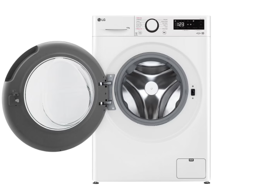 LG Washing Machine | F4WR510SBW | Energy efficiency class A | Front loading | Washing capacity 10 kg | 1400 RPM | Depth 57 cm | Width 60 cm | Display | LED | Steam function | Direct drive | White