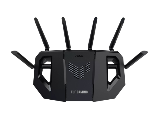 Asus | Dual Band WiFi 7 Extendable Gaming Router | TUF Gaming BE6500 | 802.11be | 6500 Mbit / s | Ethernet LAN (RJ-45) ports 4 | Mesh Support Yes | MU-MiMO Yes | Antenna type External fixed | 1
