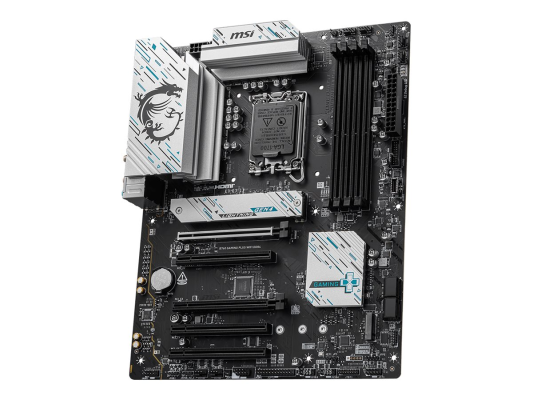 MSI B760 GAMING PLUS WIFI DDR4 | Processor family Intel | Processor socket LGA1700 | DDR4 | Supported hard disk drive interfaces SATA, M.2 | Number of SATA connectors 4