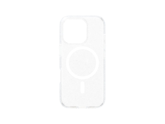 CARE Flagship Case | Back cover | Apple | iPhone 16 Pro | Recycled plastic | White | Urban Combat Star Lit with MagSafe