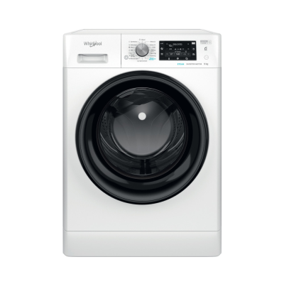 Whirlpool Washing machine | FFD 9489 BV EE | Energy efficiency class A | Front loading | Washing capacity 9 kg | 1400 RPM | Depth 63 cm | Width 59.5 cm | LCD | Steam function | White