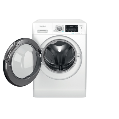 Whirlpool Washing machine | FFD 9489 BV EE | Energy efficiency class A | Front loading | Washing capacity 9 kg | 1400 RPM | Depth 63 cm | Width 59.5 cm | LCD | Steam function | White