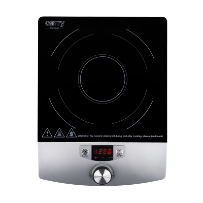 Camry Cooker Induction | CR 6515 | Number of burners / cooking zones 1 | Black / Silver | Induction