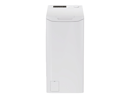 Candy Washing Machine | TCA283D2-S | Energy efficiency class D | Top loading | Washing capacity 8 kg | 1200 RPM | Depth 60 cm | Width 41 cm | Display | Digit | White