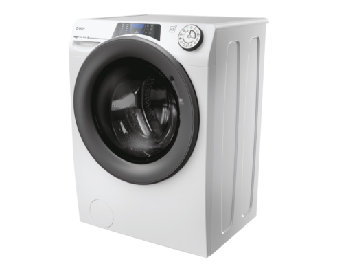 Candy Washing Machine with Dryer | RPW 41066BWMR8-S | Energy efficiency class A / D | Front loading | Washing capacity 10 kg | 1400 RPM | Depth 58 cm | Width 60 cm | Display | Digit | Drying system | Drying capacity 6 kg | Steam fu
