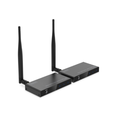 Digitus Wireless HDMI Extender / Splitter Set (100m, 1x4) | DS-55346 | Black