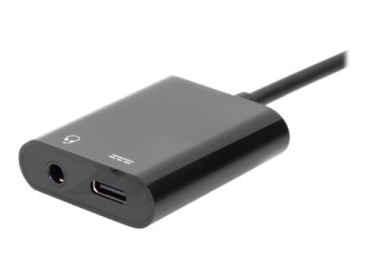 Digitus | USB Type-C adapter / Converter, Type-C to USB Type-C with 3.5mm stereo | AK-300400-002-S