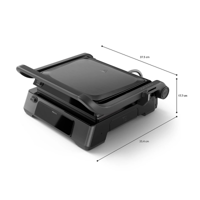 Philips | Contact Grill | HD6307 / 70 7000 series | Table | 2200 W | Black