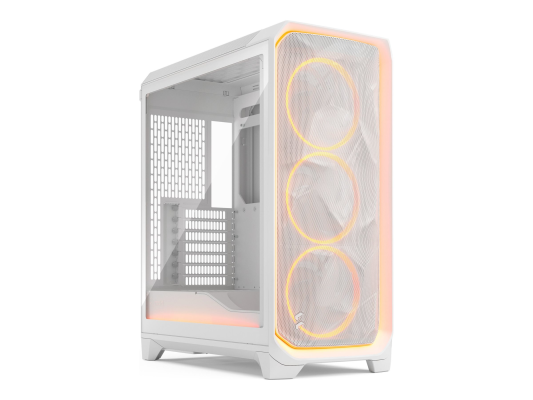 Fractal Design Meshify 3 | Ambience Pro RGB White TG Clear Tint | ATX | Power supply included No