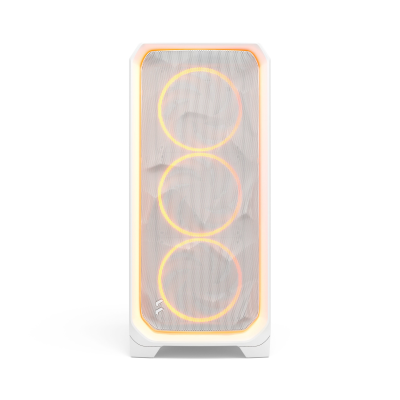 Fractal Design Meshify 3 | Ambience Pro RGB White TG Clear Tint | ATX | Power supply included No