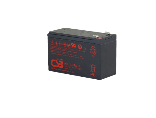 CSB Battery Battery 12V 9Ah 34W Pb F2 | HRL1234W