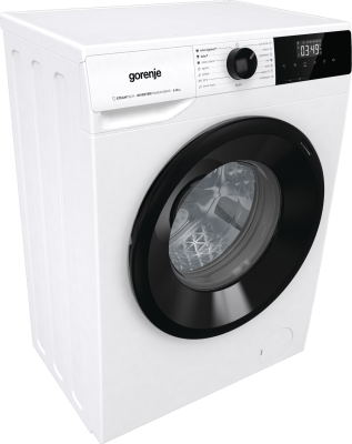 Gorenje | Washing Machine | W11NHPI84AS | Energy efficiency class A | Front loading | Washing capacity 8 kg | 1400 RPM | Depth 54 cm | Width 60 cm | Display | LED | Steam function | White