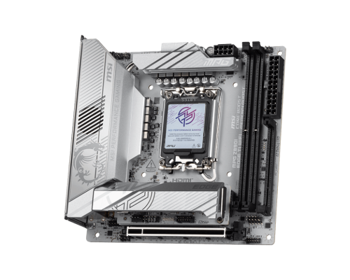 MSI MPG Z890I EDGE TI WIFI | Processor family Intel | Processor socket LGA1851 | Supported hard disk drive interfaces SATA, M.2 | Number of SATA connectors 2