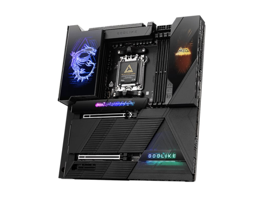 MSI MEG X870E GODLIKE | Processor family AMD | Processor socket AM5 | Supported hard disk drive interfaces SATA, M.2 | Number of SATA connectors 4