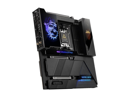 MSI MEG X870E GODLIKE | Processor family AMD | Processor socket AM5 | Supported hard disk drive interfaces SATA, M.2 | Number of SATA connectors 4