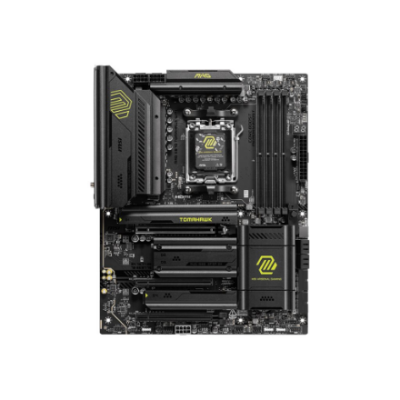 MSI MAG X870 TOMAHAWK WIFI | Processor family AMD | Processor socket AM5 | Supported hard disk drive interfaces SATA, M.2 | Number of SATA connectors 4